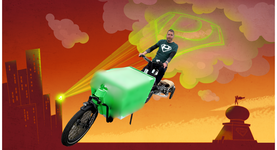 Crowdfunding Plandelman voorjestadsie bakfiets