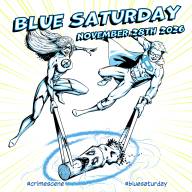 Save the date 28 november 2026 Blue Saturday